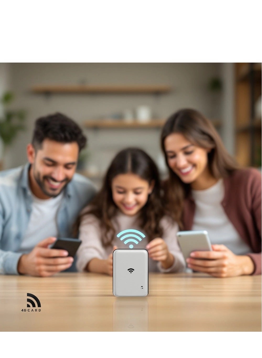 Portable Wi‑Fi Router - 4G / LTE 802.11 b /g/n/ ac 433Mbps