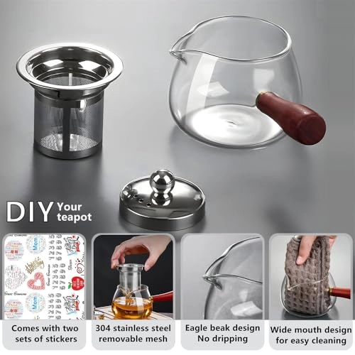 Glass Tea Pot - borosilicate glass 380ml