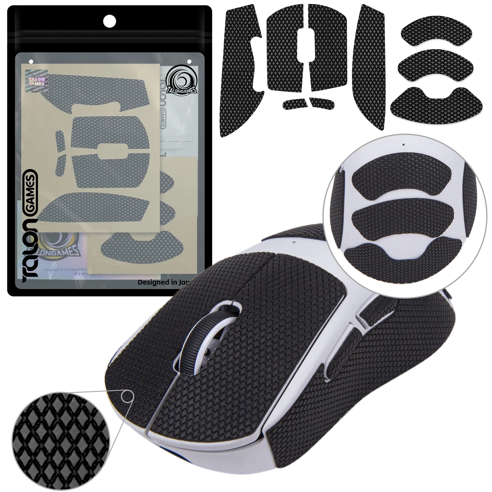 TALONGAMES Anti Slip Grip Tape - 0.5mm Cut to Fit