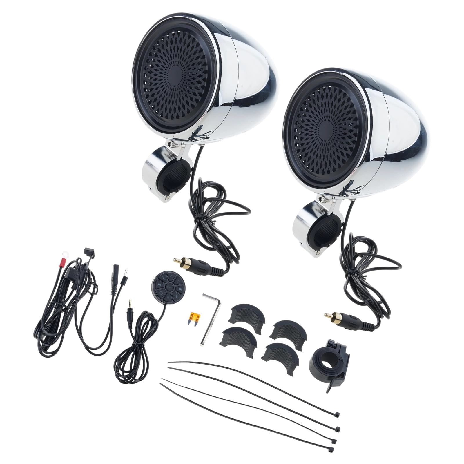 Kelvix Motorcycle Handlebar Speakers
