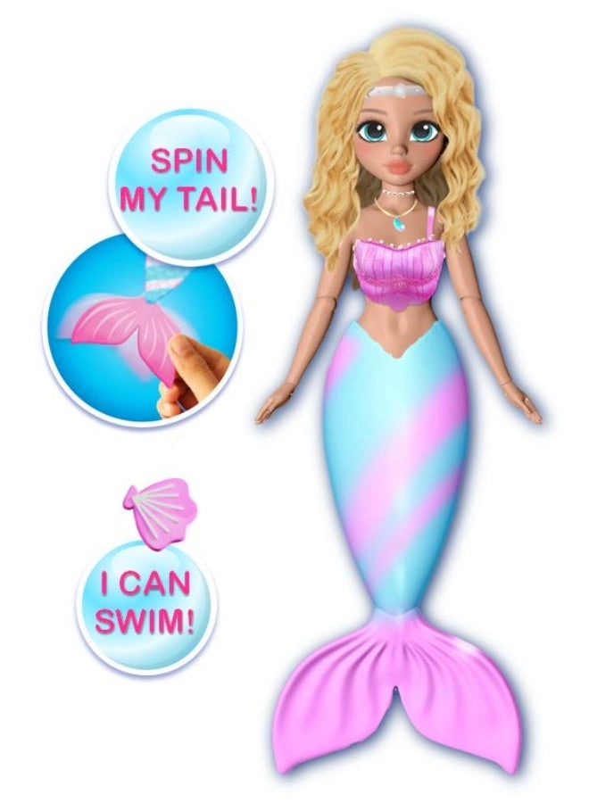 Merlinda Doll - 5-Inches Wind-Up Swim Action Ages 3+