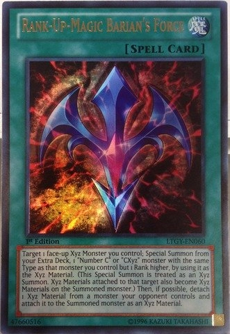 Yu-Gi-Oh! Rank-Up-Magic Barian's Force LTGY-EN060 - 1st Edition