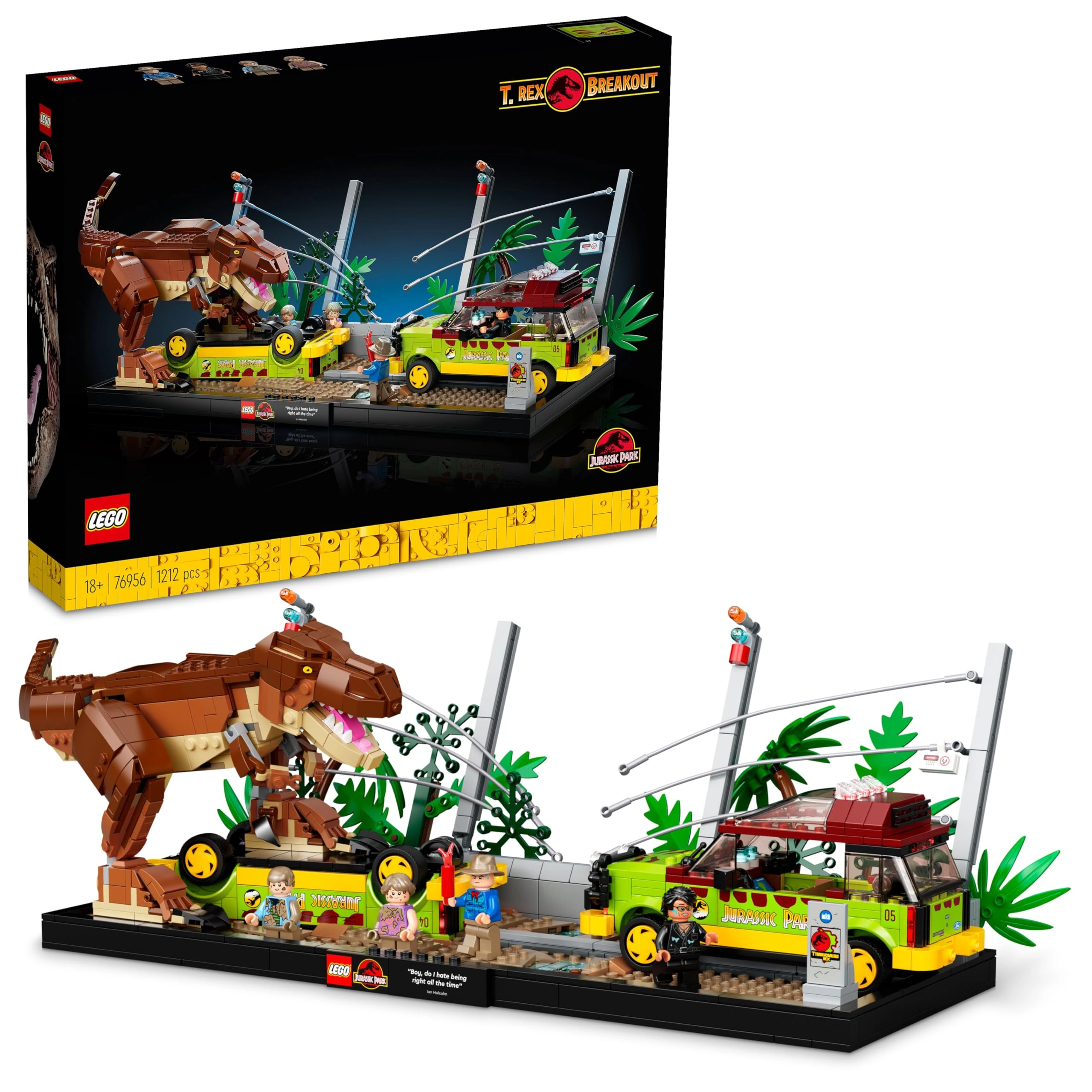 LEGO Jurassic World T. rex Breakout (76956)