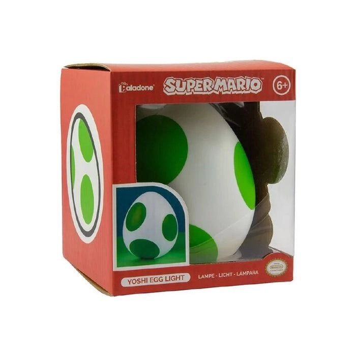 Mini Yoshi Egg Light - USB powered white with green spots