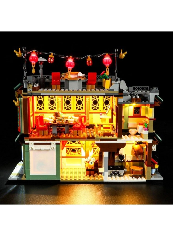 Led Lighting Kit - for LEGO 80113 Family Reunion Celebration Compatible with LEGO Spring Festival Building Set Not Include LEGO Set