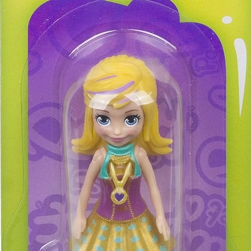 Polly Collectible Doll - 3 1/2" Tall Plastic Ages 4+