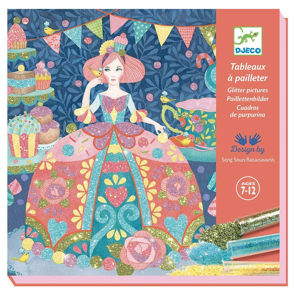 DJECO Daydream Glitter Art - brush tool