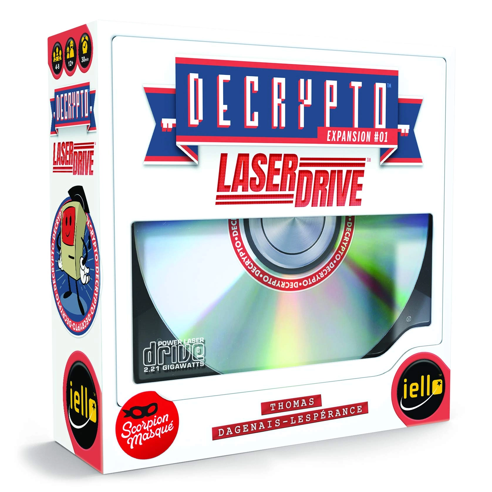 Iello Decrypto: Laser Drive Expansion