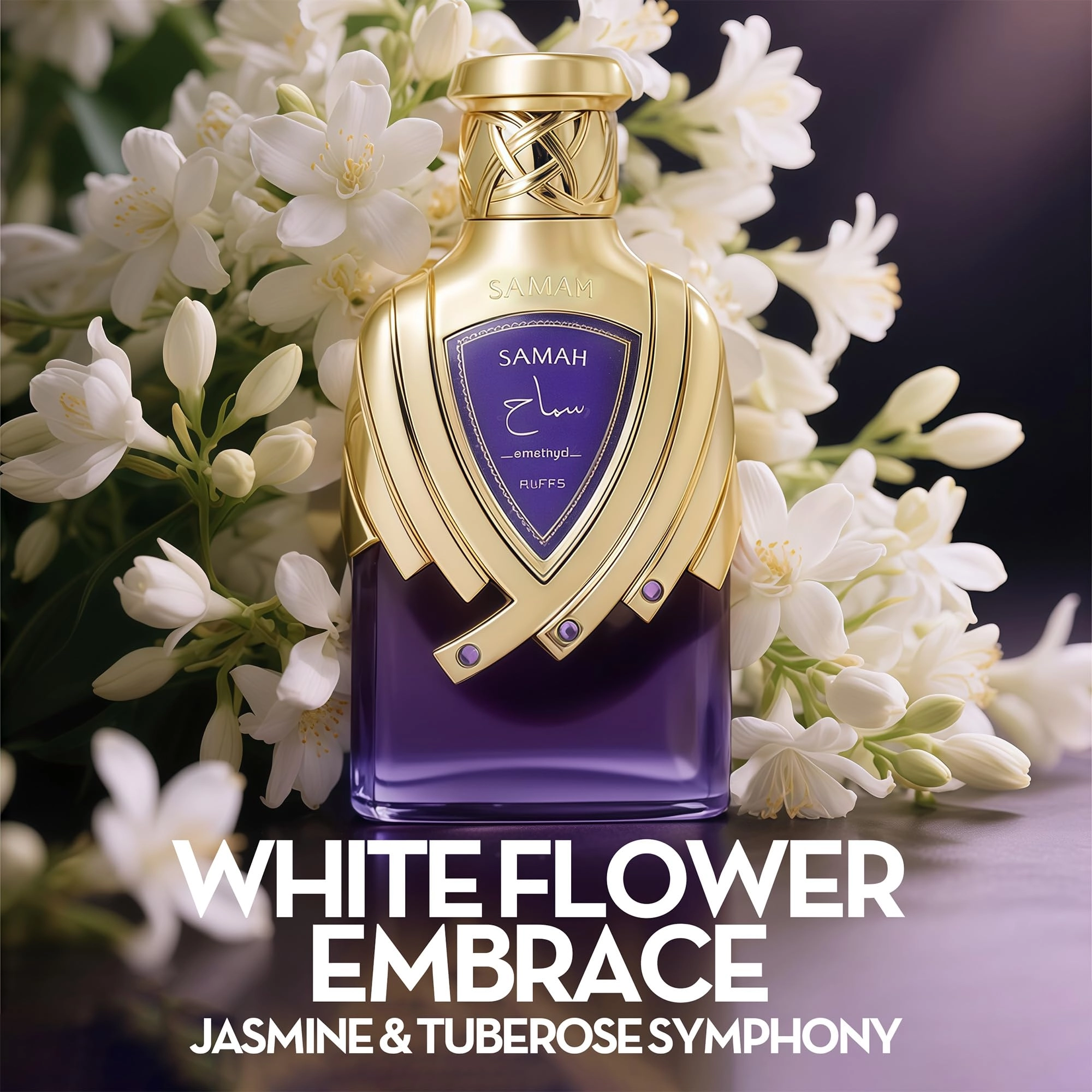 Samah Amethyst - Eau de Parfum 3.4 Fl Oz
