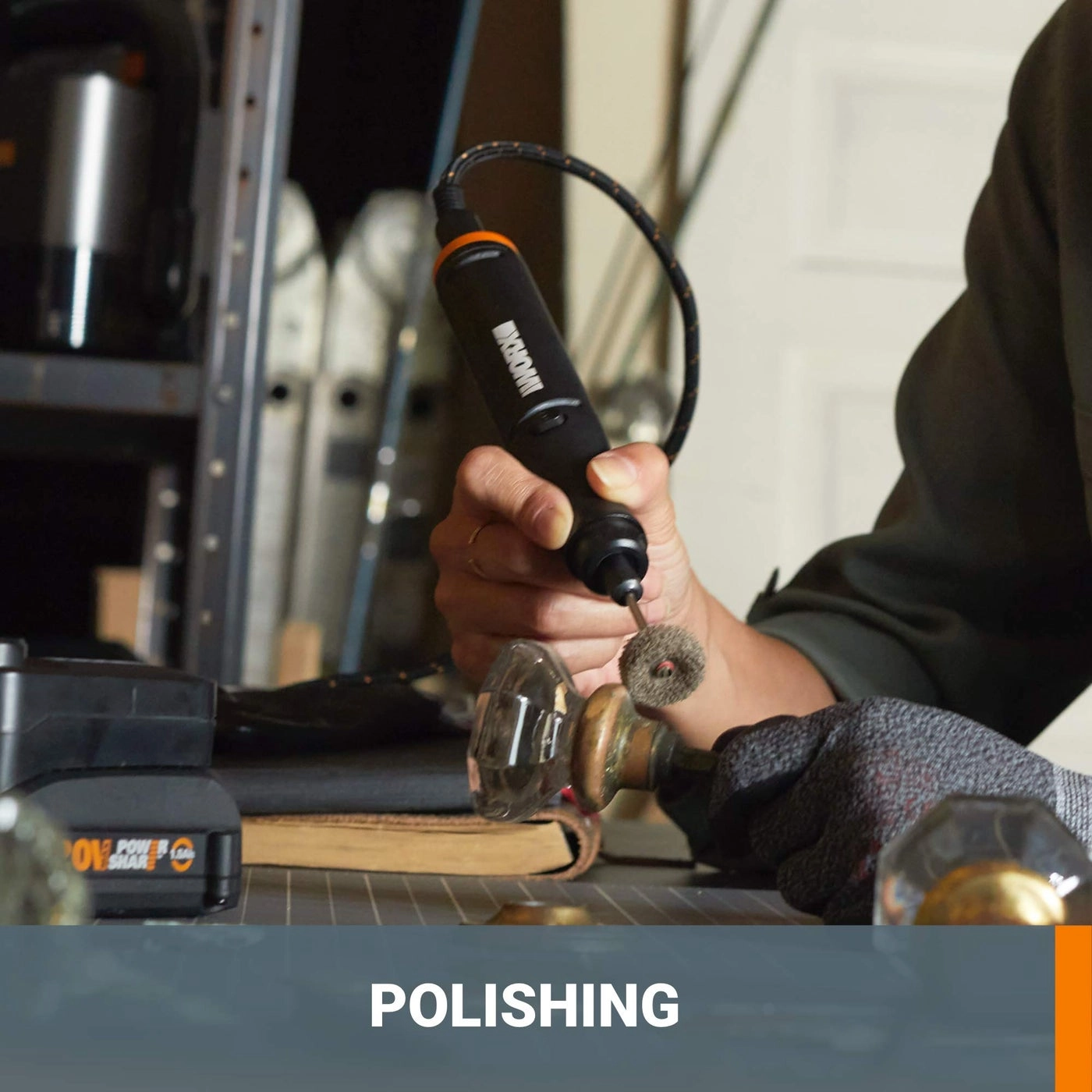 Rotary Tool + Angle Grinder + Wood & Metal Crafter