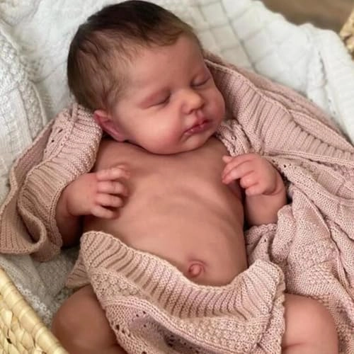 Reborn Baby Doll - 20 Inch Silicone Vinyl Girl Ages 3+