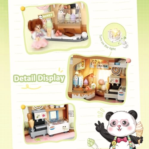Panda Ice Cream Shop - 844 pcs