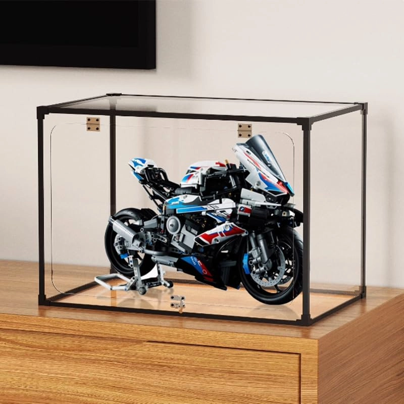 Display Case (42130) - 50x20x40cm Acrylic Black Bottom