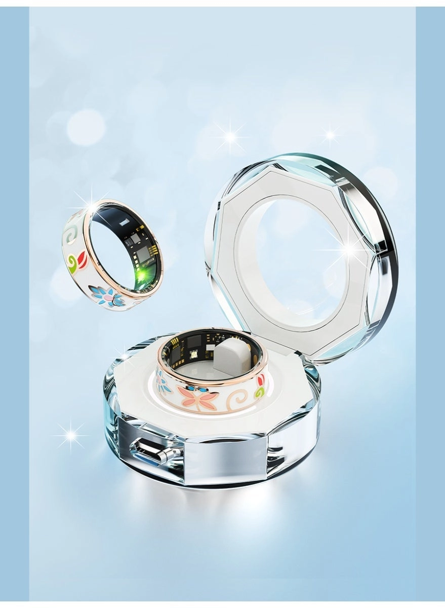 ZXING SMART RING - NFC IP68 Health Monitoring