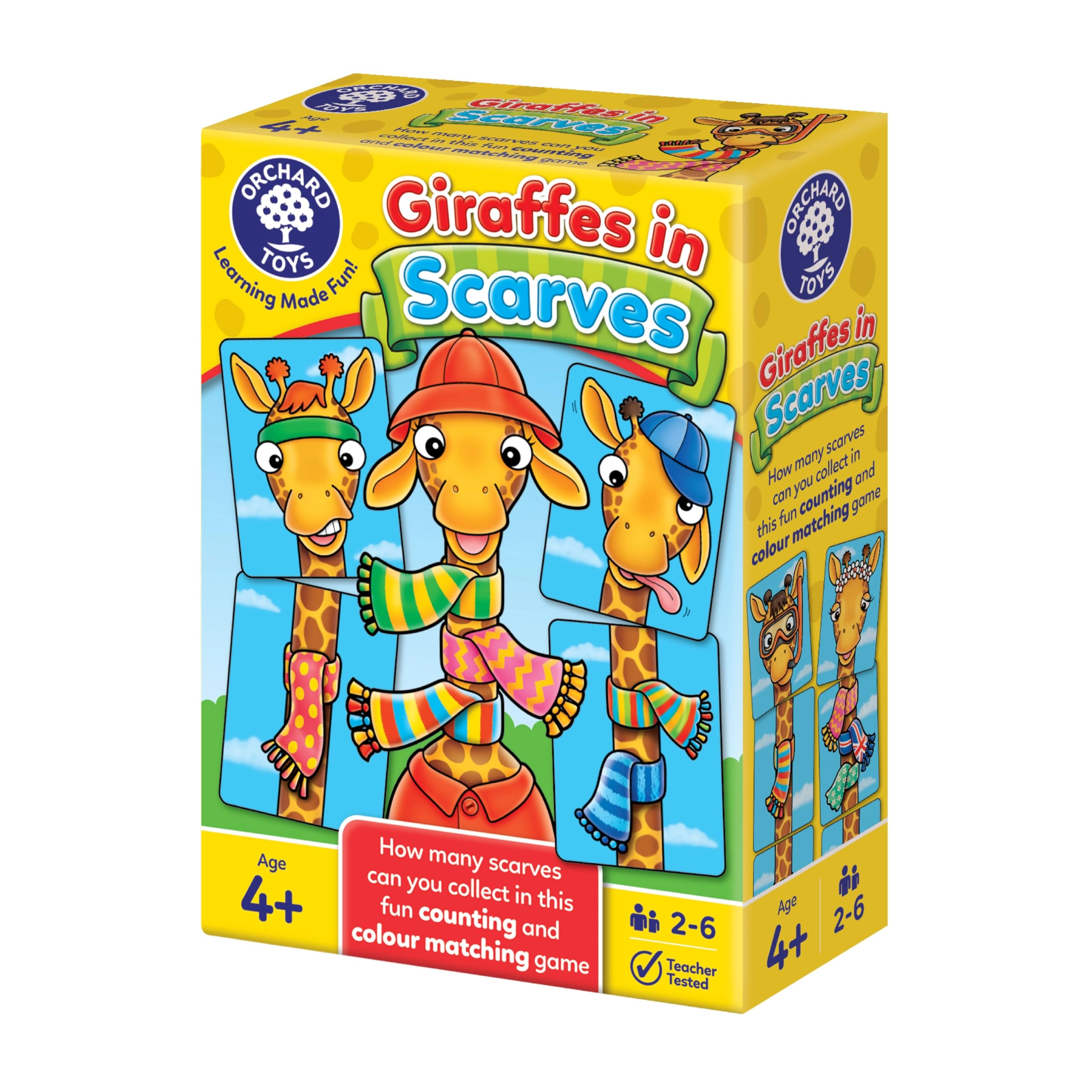 Orchard Toys Giraffes in Scarves - 4 years to 7 years 38 pieces