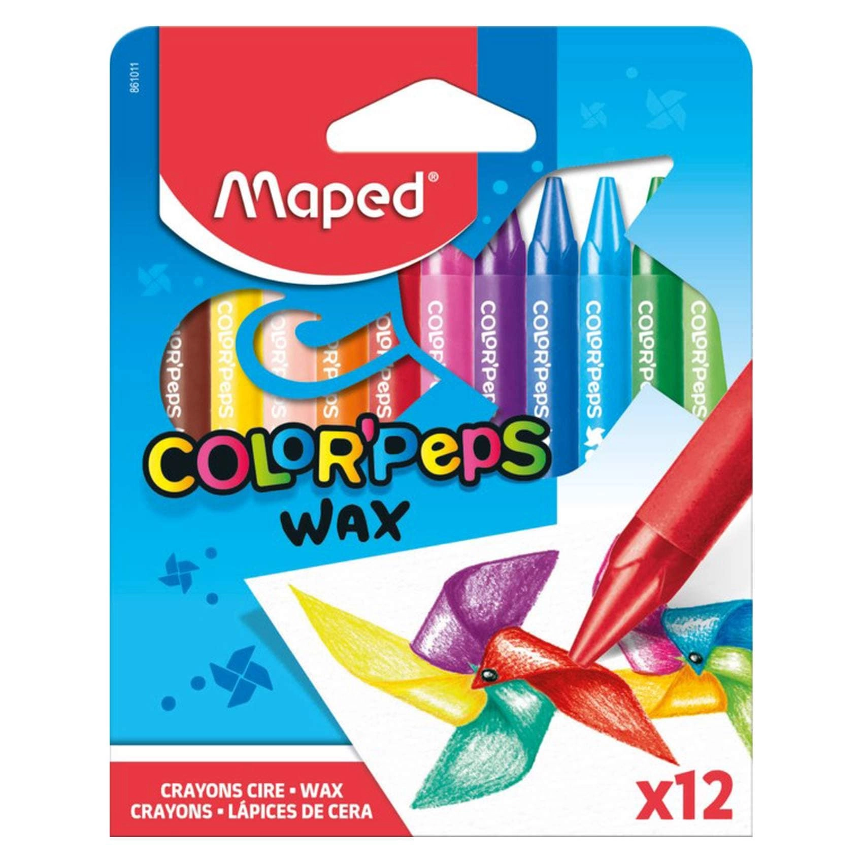Maped Jungle Fever Jumbo Wax Crayons - 12 piece(s)
