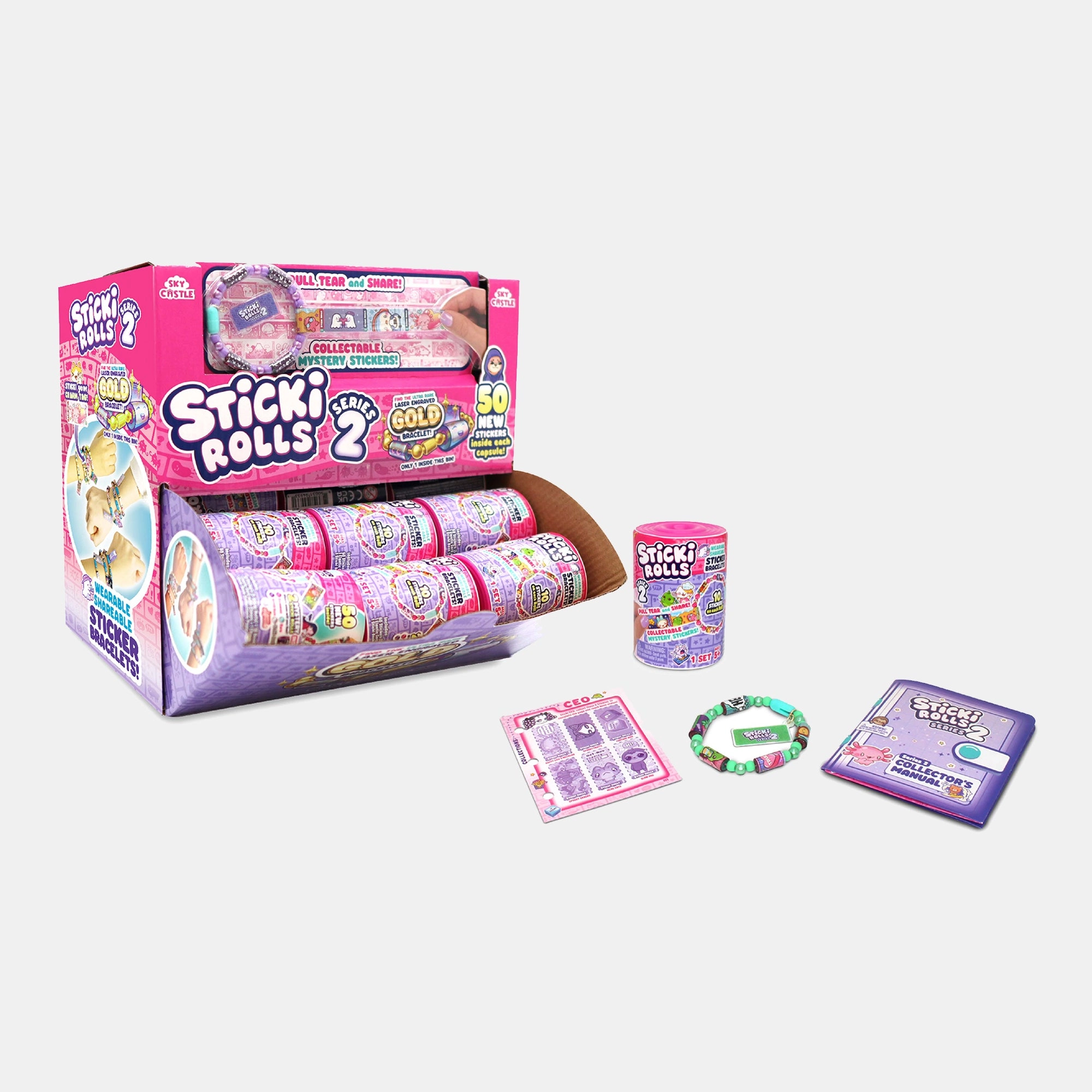 Sticki Rolls Series 2 Band Capsule - 5+ years 1 pcs