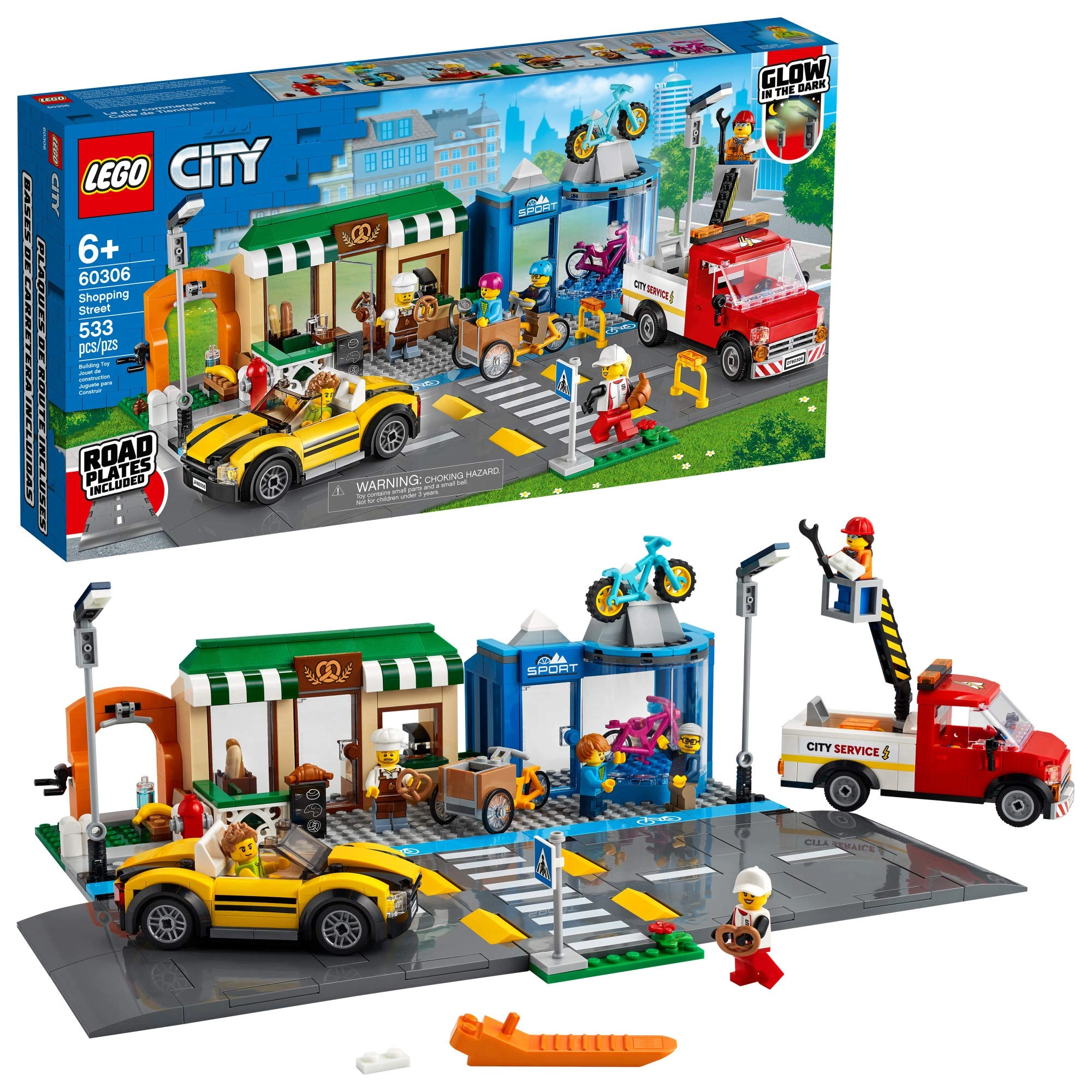 LEGO Shopping Street (60306) - Transportation