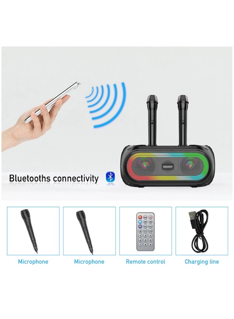 ZQS4247 - Two Wireless Microphone