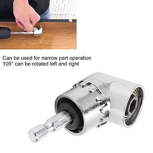 105° bit screwdriver - 1/4in magnetic socket