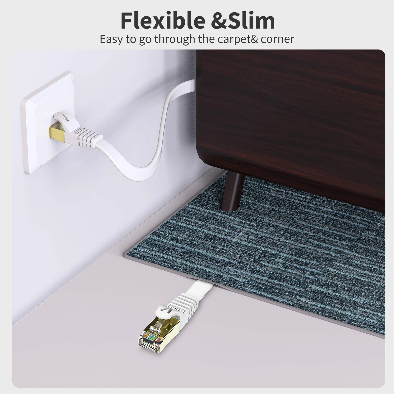 Cat7 Ethernet Cable - 50m/164ft
