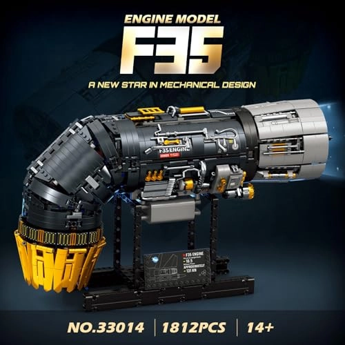 F35B Engine Kit - 1812 pcs for ages 14+