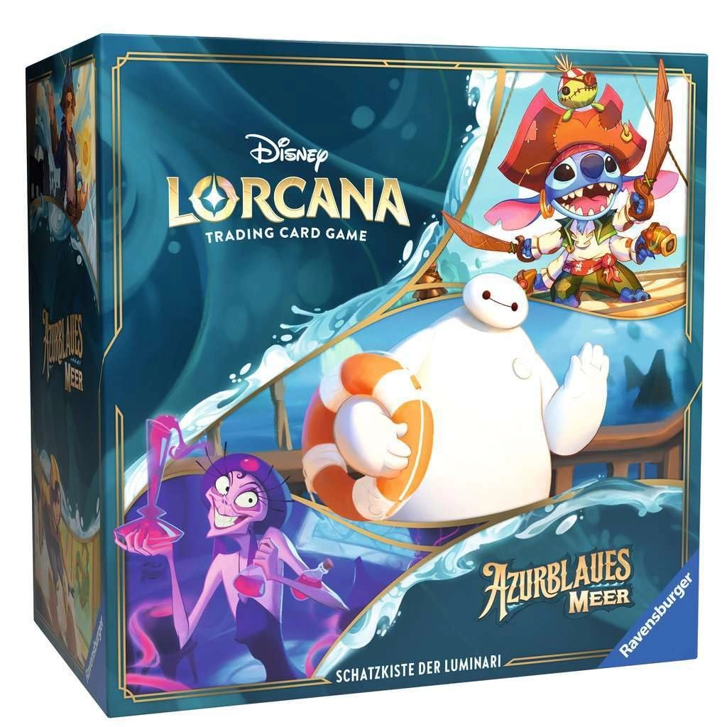 Ravensburger Disney Lorcana TCG: Azurblaues Meer - Schatzkiste der Luminari (German)
