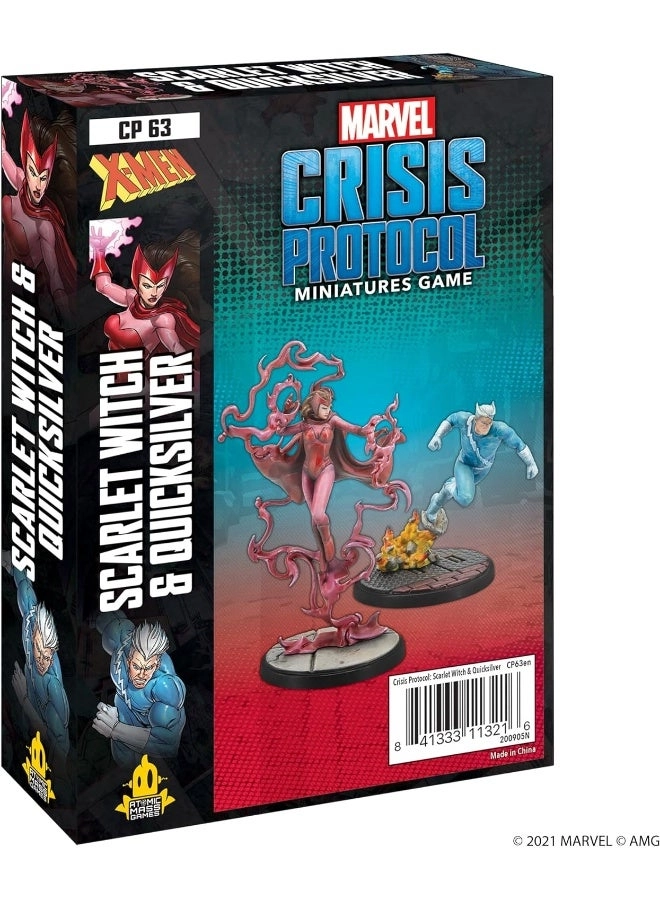 Marvel: Crisis Protocol - Scarlet Witch And Quicksilver
