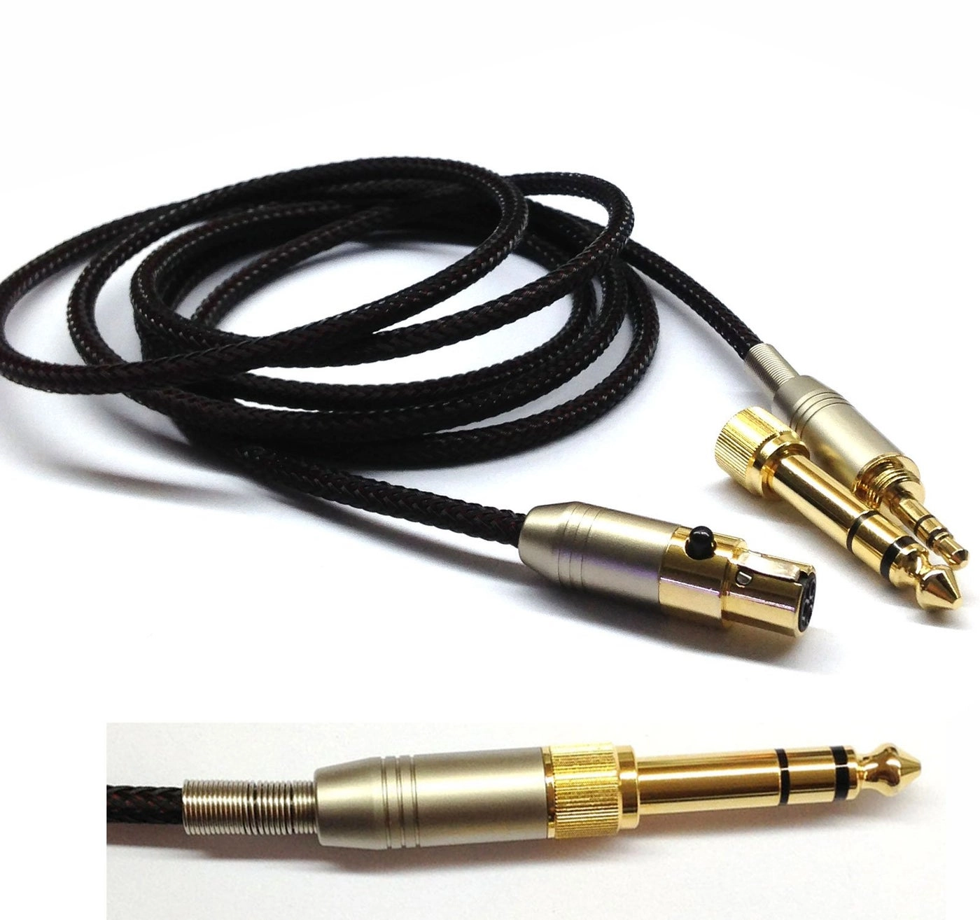 Audio Upgrade Cable for AKG K240, K240S, K240MK II, Q701, K702, K141, K171, K181, K271s, K271 MKII, M220, Pioneer HDJ-2000 - 3m