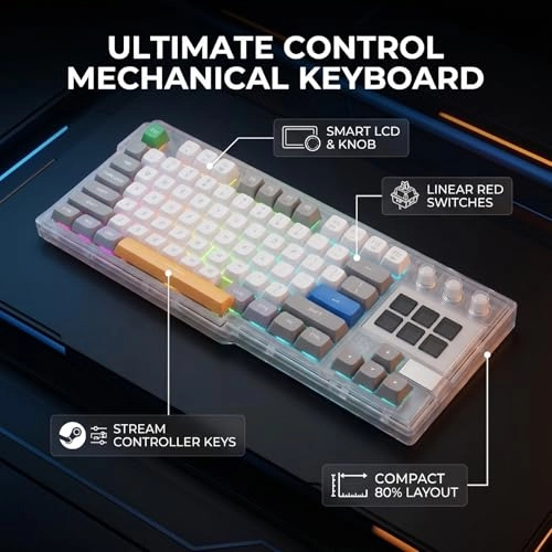 LCD AI Mechanical Keyboard - Wired