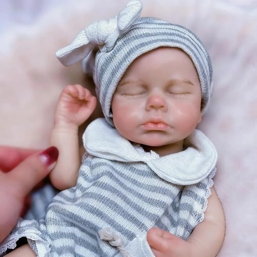Reborn Baby Doll - 12 inch Vinyl Girl Ages 3+