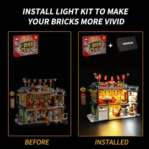 LED Light Kit for LEGO 80113 Family Reunion