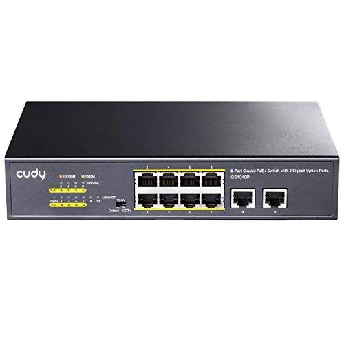 Shenzhen Cudy Technology Co., Ltd. GS1010P 10-ports