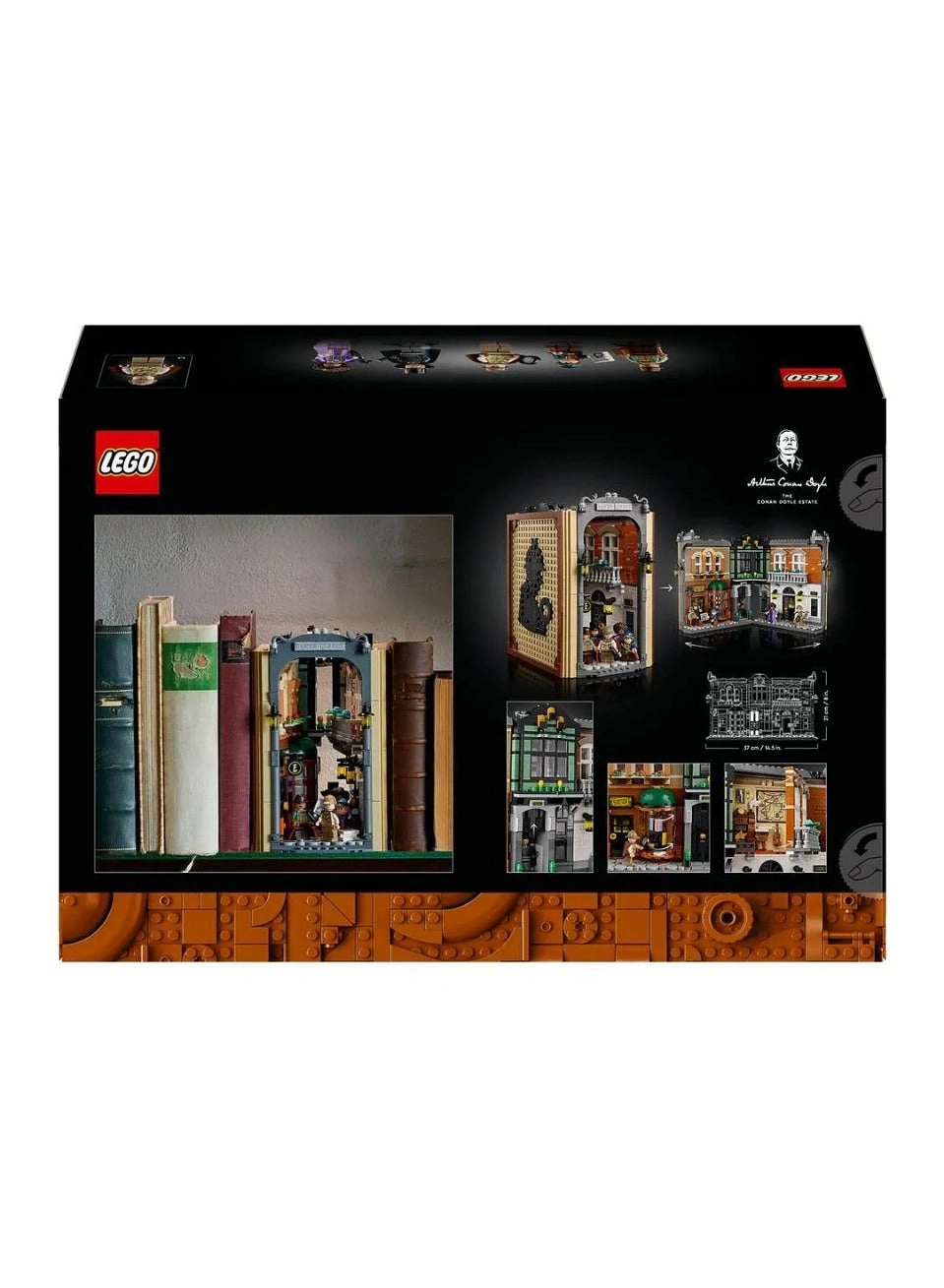 Sherlock Holmes: Book Nook (10351) - Bookshelf Decor for Adults