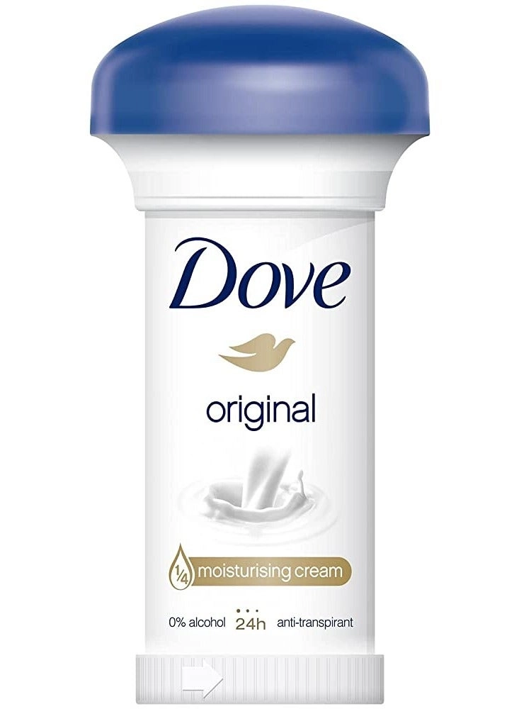 Original Anti Perspirant Cream - Unscented 600 millilitre