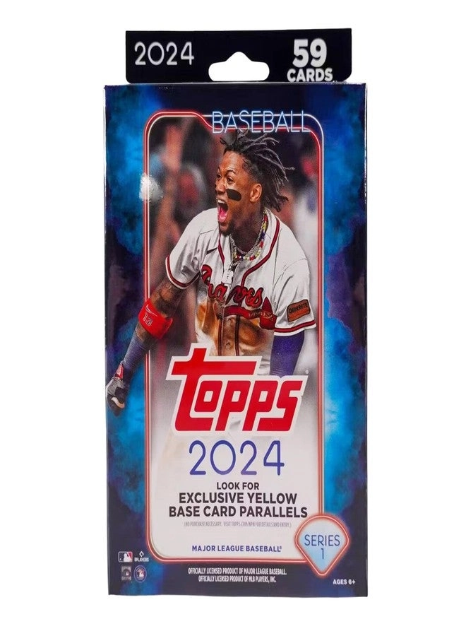 Topps 2024 Baseball Series 1 Hanger Pack - 59pcs
