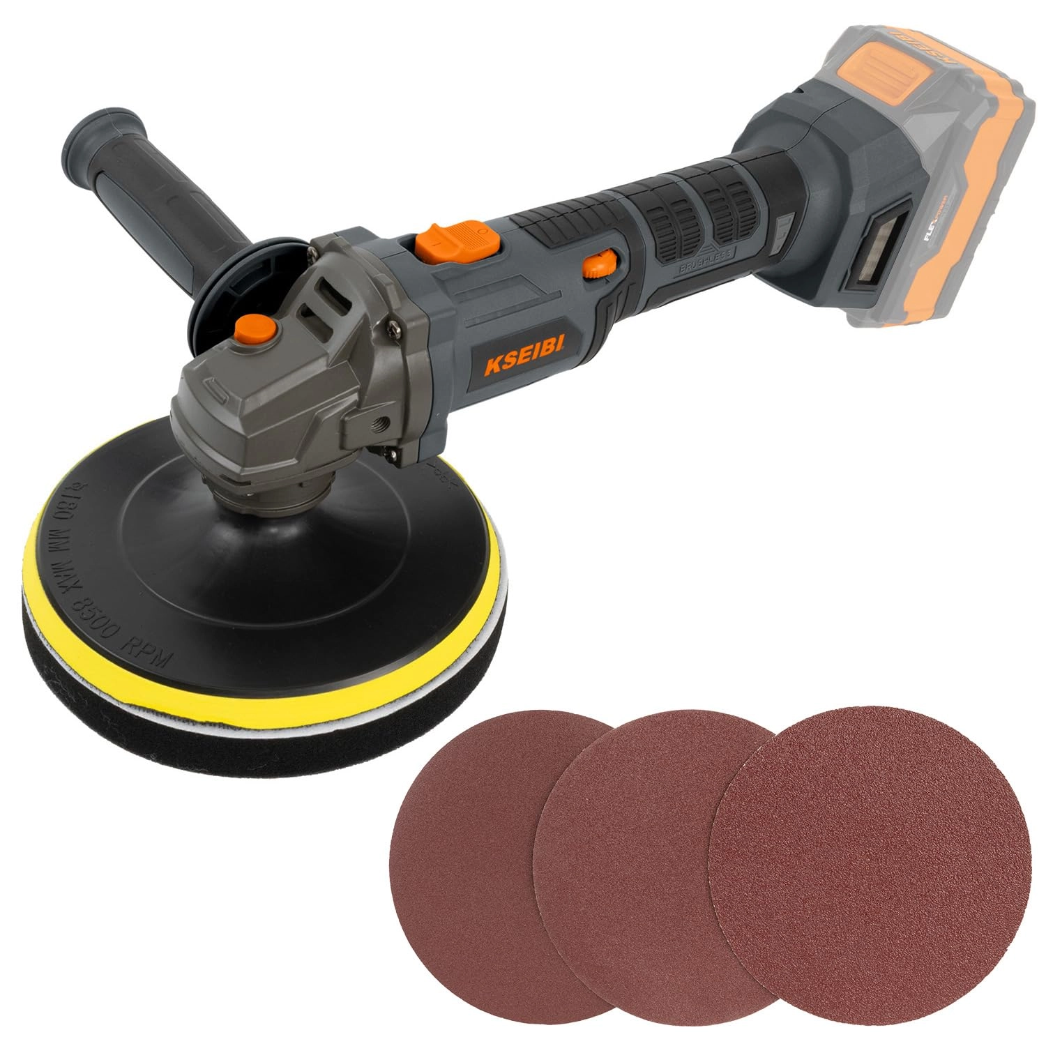 Danyang Kseibi Tools Co., Ltd Dual Action Brushless Polisher/Sander - 20V Cordless
