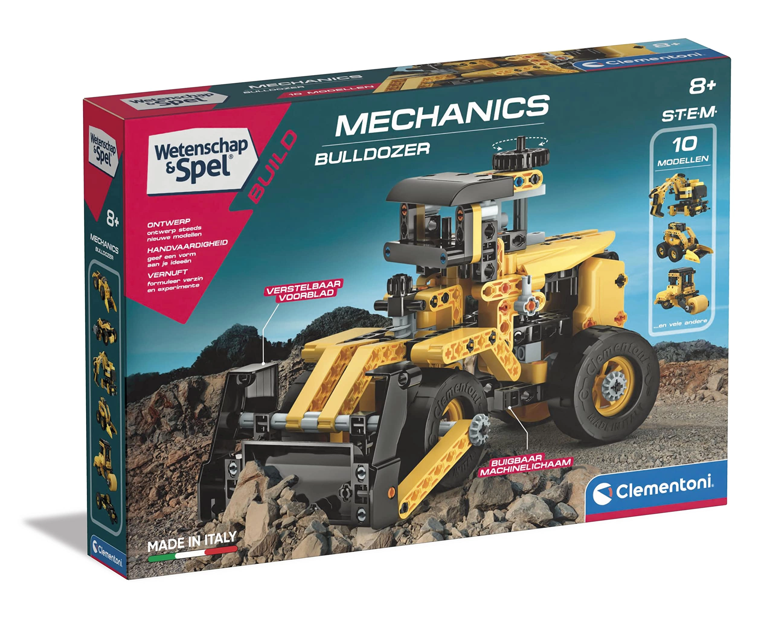 Clementoni Mechanics Laboratory Bulldozer