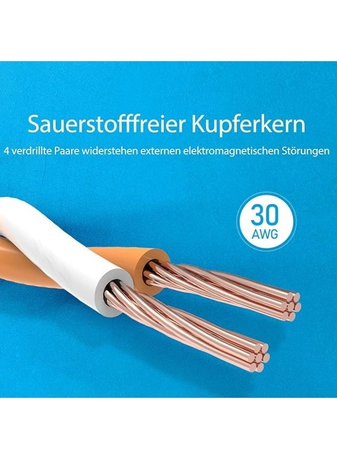 Cat.8 Sftp Patch Network Cable - 0.5 m