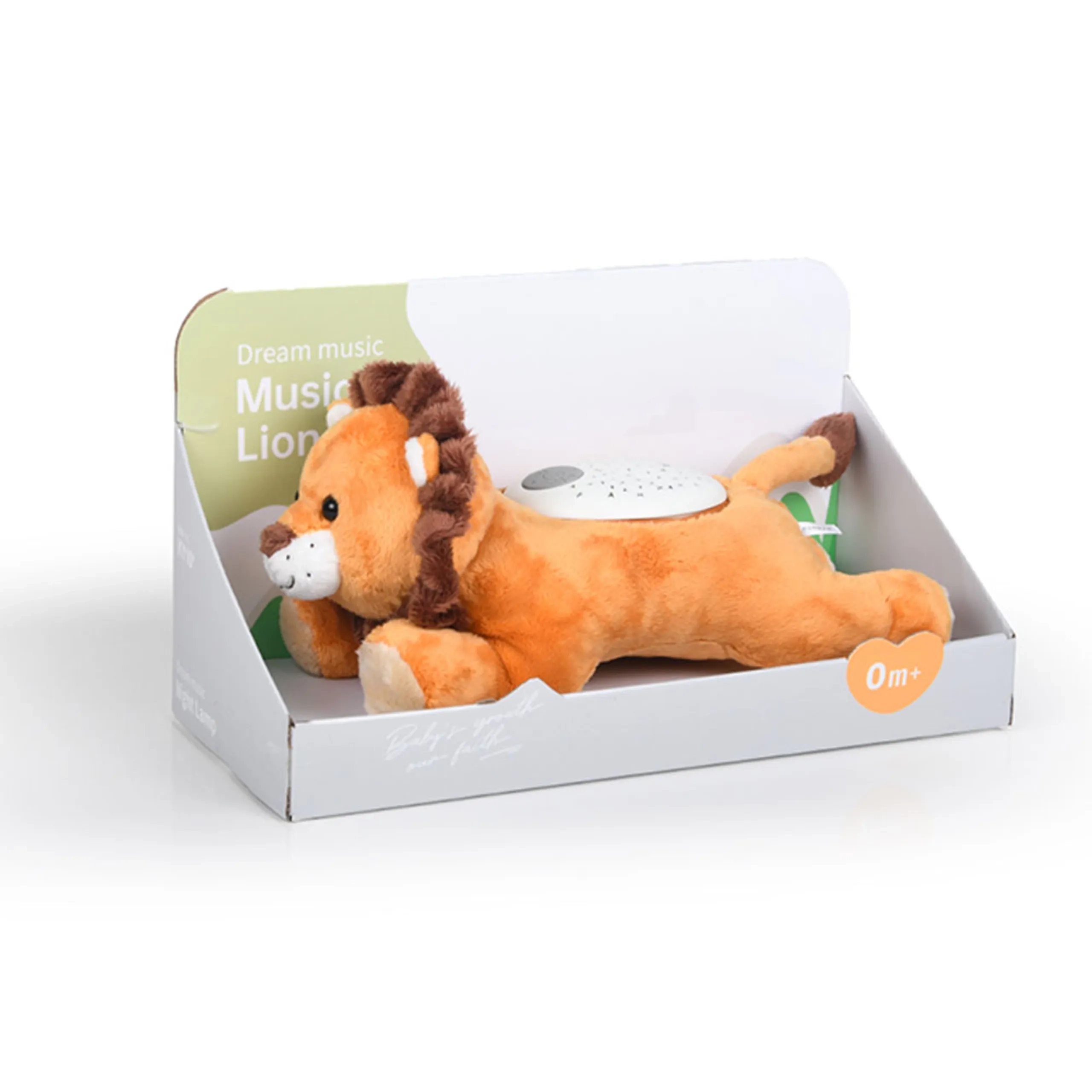 Plush Lion Soothing Sleep Trainer Toy - Suitable for 0 month & above
