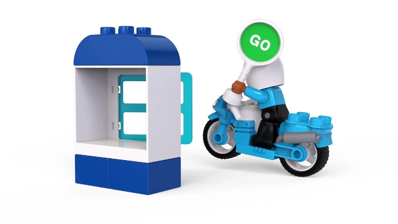 DUPLO Town Police Bike