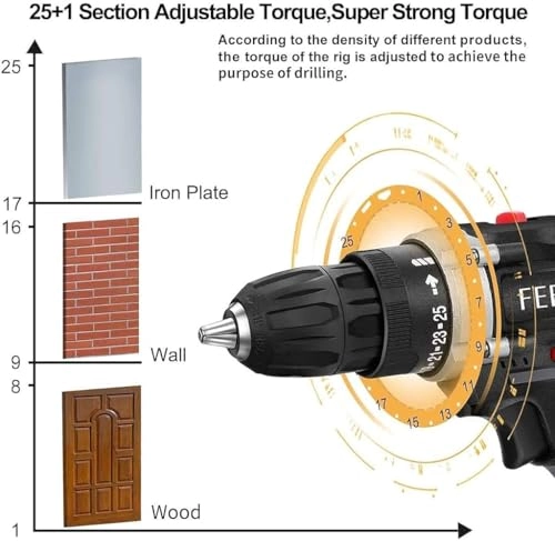 Cordless Drill - 3900mAh