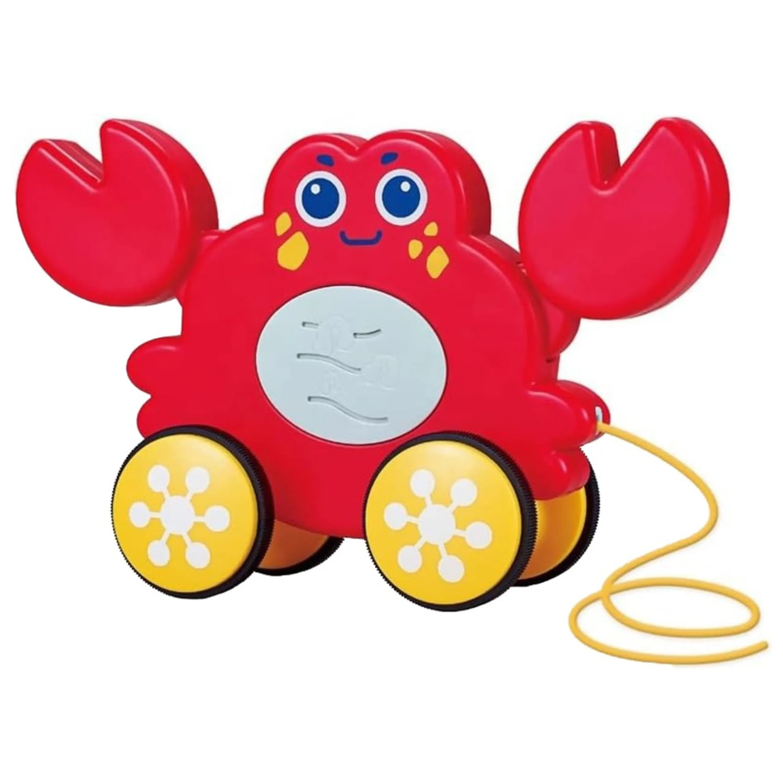 Youleen Pull-Along Crab - Suitable for 6 months+ 20 x 10 x 14 cm