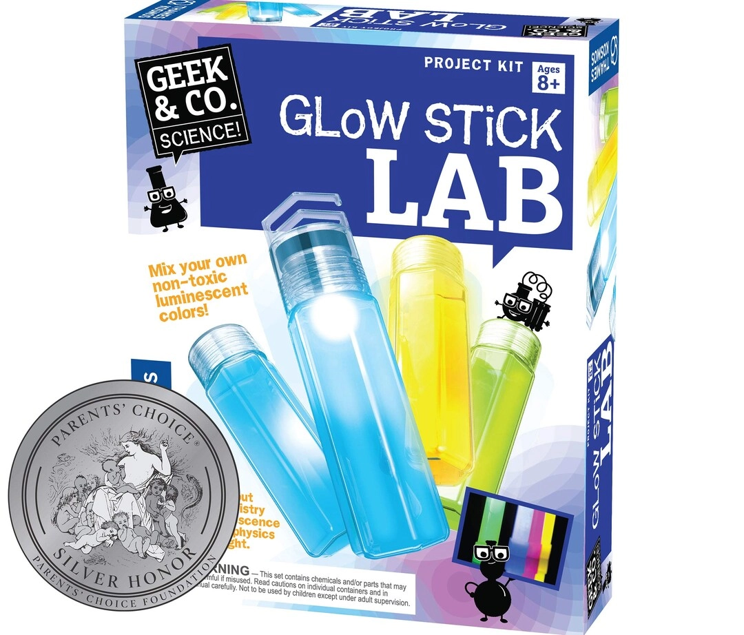 Thames & Kosmos Glow Stick Lab - Science three colors ultraviolet light