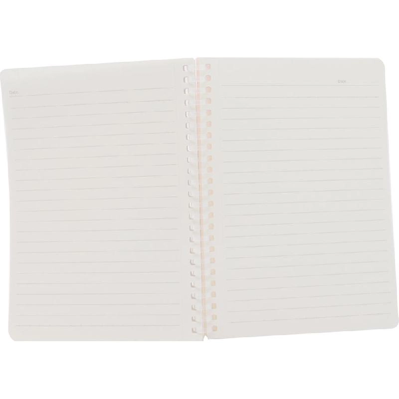Notebook 19 X 26 cm Spiral - Grid 100 Sheets