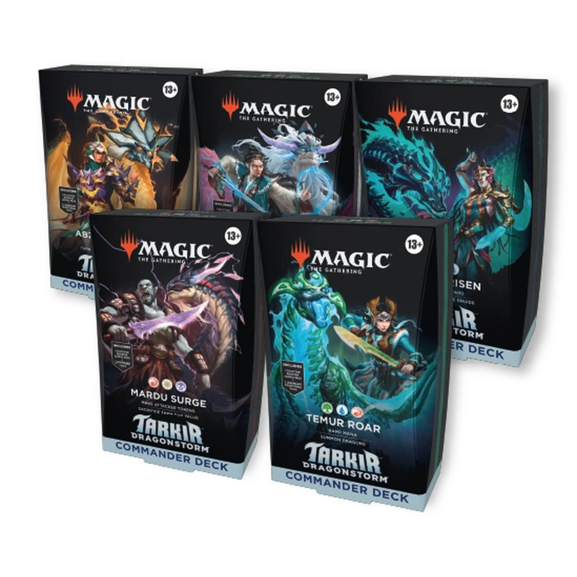 Magic: the Gathering Tarkir Dragonstorm Commander Deck - 100pcs Bundle