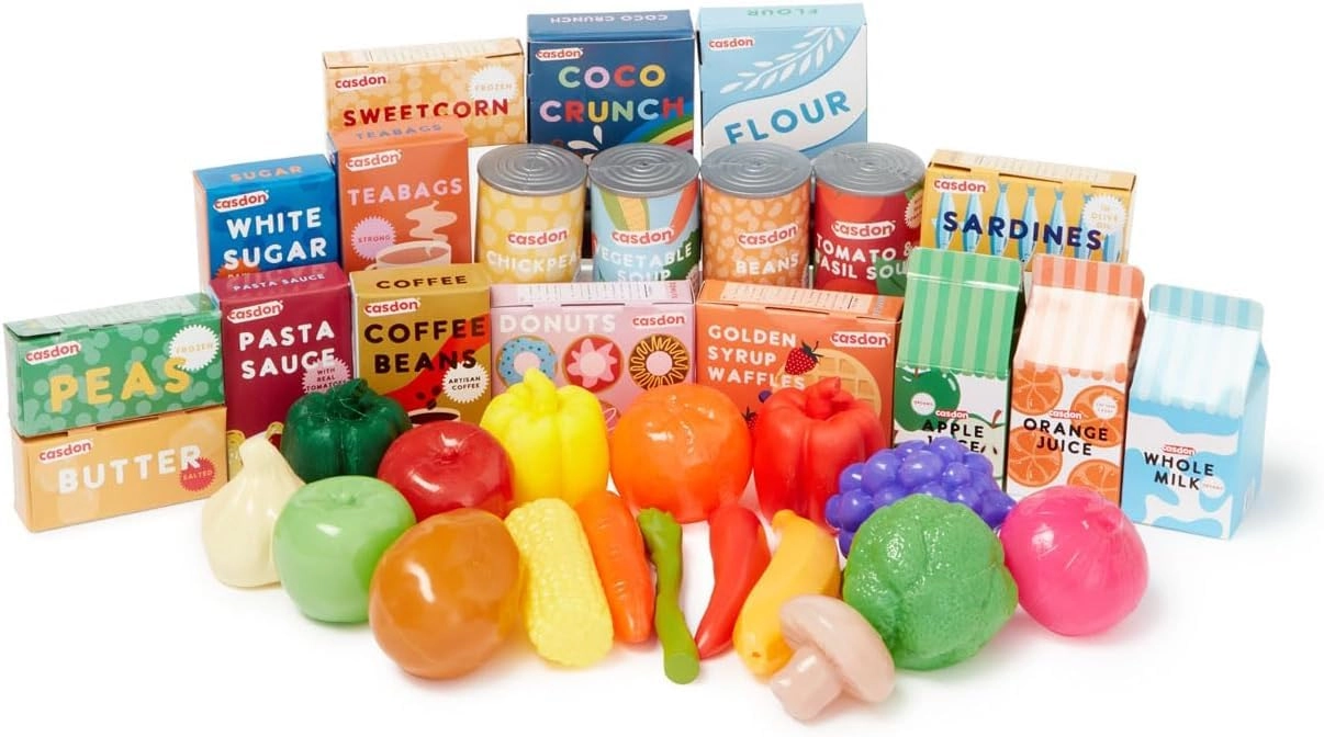 Casdon Grocery Set - 36 pcs