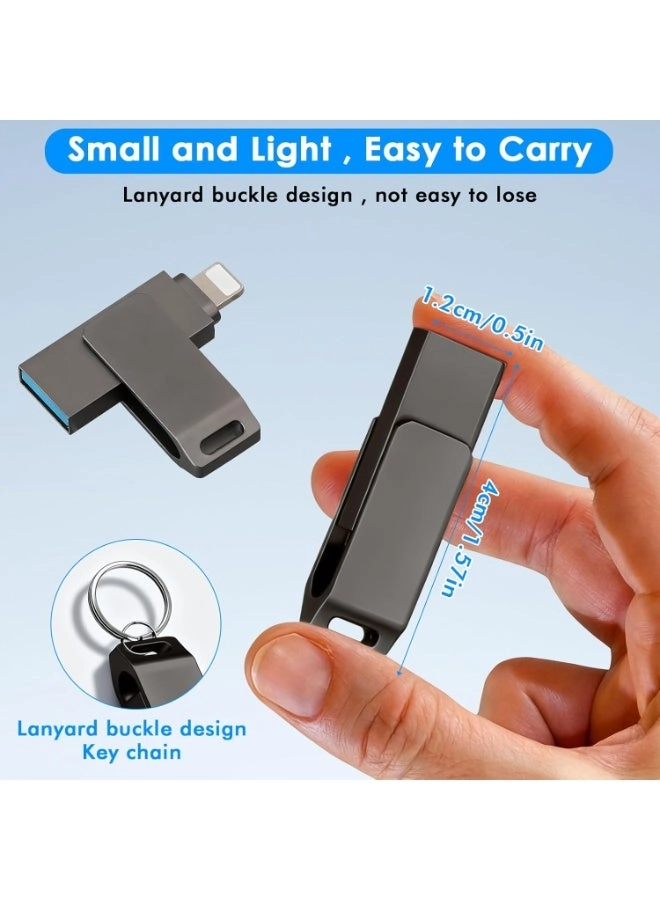 USB Flash Drive - USB 3.0 USB-C Lightning Micro-USB USB-A 64GB