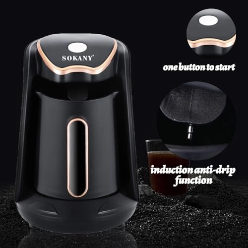 Electric Turkish Coffee Maker - 250ml 600 W