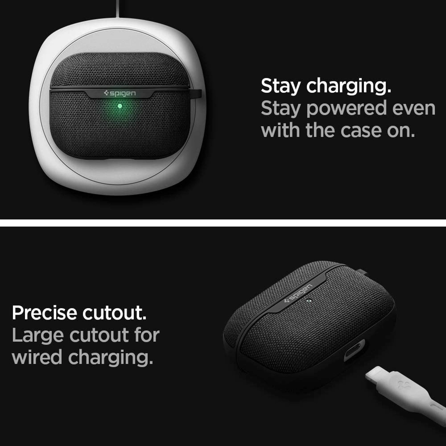 Urban Fit - Headset Case Cover for Apple AirPods Pro - Wireless Charging